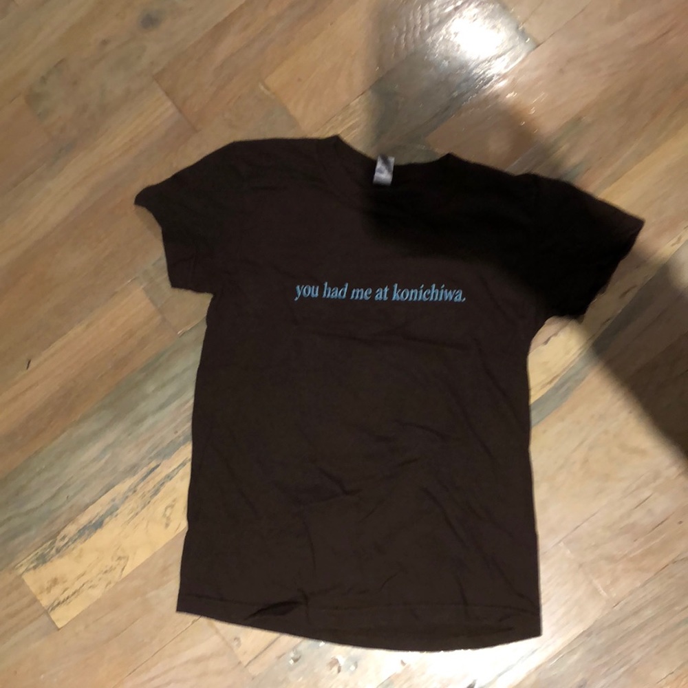 Graphic tee. You had me at konichiwa